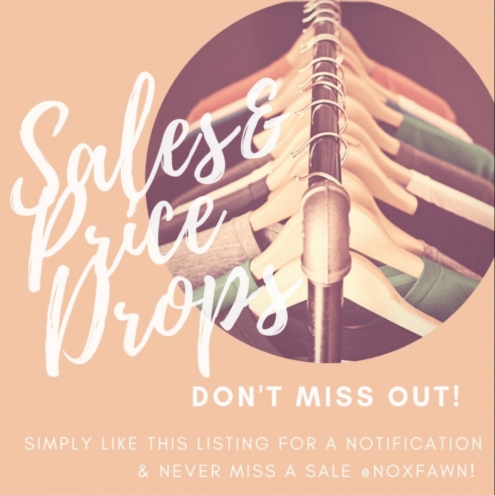 ❤️ Like for Sales Notifications ❤️